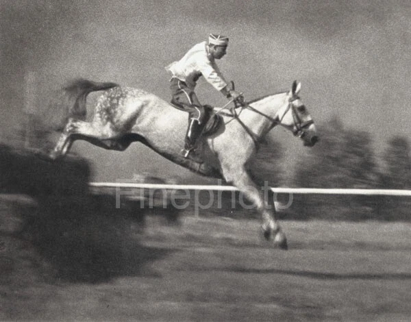 Juegos Olímpicos Alemanes 1936 Dinamarca Caballo Ecuestre FENSTAHL Foto 1 de 1