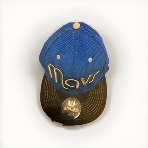 Dallas Maverick fans basketball  ULTRA GAME Snapback NBA Corduroy Cap Blue TX - Bild 1 von 4
