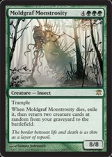 1x Moldgraf Monstrosity - Innistrad - Moderately Played, English - MTG!