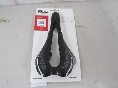 Selle Italia Black SLR Tekno Flow S3 Carbokeramic Rail 131 x 275 Saddle 110g - Image 1 of 4