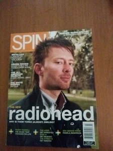 Spin Magazine July 2003 Radiohead Metallica Perry Farrell Pamela Anderson Minty - Foto 1 di 11