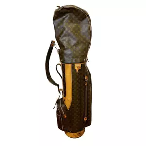 Louis Vuitton Monograma Club de Golf Bolso Caddy Bolso Lona Cuero De Colección LV Usado - Imagen 1 de 10