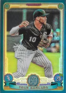 Topps Gypsy Queen 2019 Yoan Moncada Indigo Chrome Box Topper/150 - White Sox- - Imagen 1 de 1