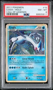 2011 Pokemon Call Of Legends Lugia Holo 15 PSA 8 NM-MT - Picture 1 of 2