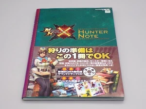 Monster Hunter X Cross: Hunter Note strategy guide book (Japanese / Nintendo) - Imagen 1 de 1