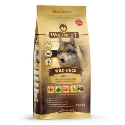 Wolfsblut Adult - Wild Duck | 500 g | 2 kg | 12,5 kg | Hund | Trockenfutter - Bild 1 von 4