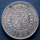 Sweden 1 Krona, 1910, silver coin