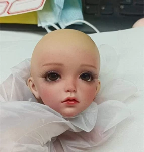 Muñeca 1/6 BJD Ip KID Lonnie Solo Cabeza Bronceado Claro Sin Piel Maquillaje Facial + Ojos - Imagen 1 de 4