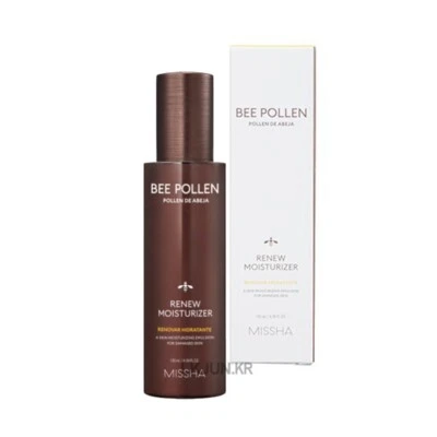 MISSHA Bee Pollen Moisturizer Emulsion for Dry Sensitive Skin Korean Cosmetics - Image 1 of 4