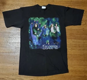 Vintage 90s The Doors Tee Shirt Size Medium Band Tee Rare - Picture 1 of 4