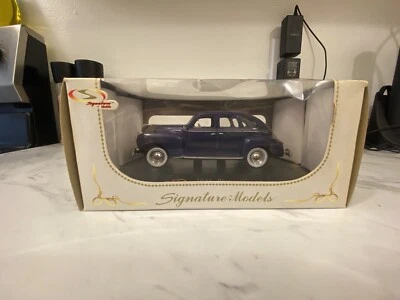 Signature Models.  1941 Plymouth. Die-Cast. 1/32nd Scale. - Image 1 of 4