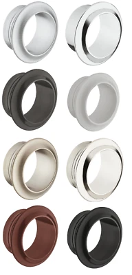 Häfele Rosette PUSH-LOCK für Möbelschloss mit Druckknopf-Verriegelung 13 - 19 mm - Bild 1 von 4