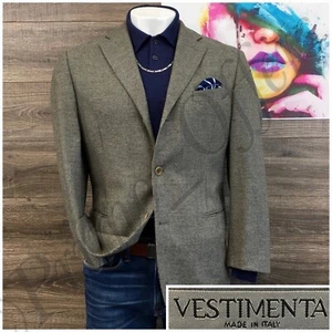 Vestimenta Mens Blazer Sport Coat Casual Button Jacket 42R Wool Cashmere Suits - Picture 1 of 13