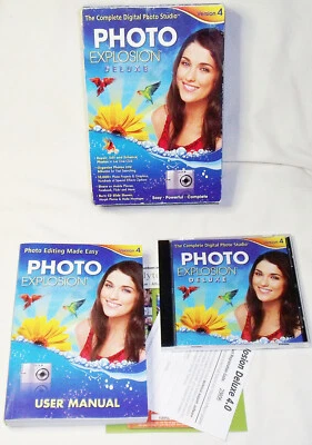 Photo Explosion Deluxe Version 4, Windows Photo Editing (Nova Development) - Image 1 of 3