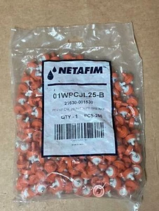 250 NETAFIM 01WPCJL25-B PCJ HF CNL DRIPPERS WOODPECKER 8 AVAILABLE PC JR  D690J - Picture 1 of 3