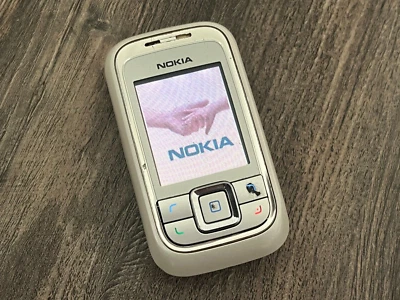 Genuine Nokia 6111 - 23 MB - Silver on Pearl White (Unlocked) Retro Mobile Phone - Image 1 of 4