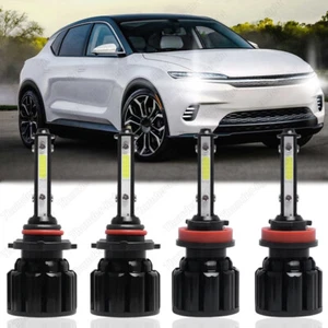 4PCS LED Headlight High Low Beam Bulbs 9005 H11 For Nissan Maxima 2009-2014  - Imagen 1 de 14