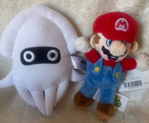 Nueva figura de peluche de Super Mario Boo Ghost 6" juguete de peluche 2019 Nintendo - Imagen 1 de 7