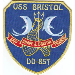 DD-857 USS Bristol Patch - Picture 1 of 6