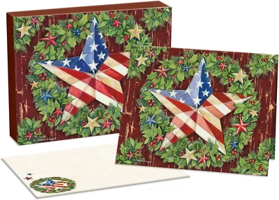 Lang Americana Christmas Boxed Christmas Cards 18ct  w - Image 1 of 2