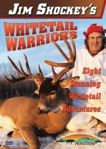 Jim Shockey's Whitetail Warriors - DVD - Hunting Deer - New - Imagen 1 de 1