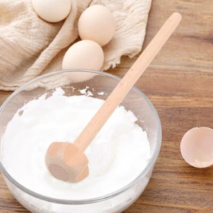 3 Pcs Egg Beating Wooden Stick Kitchen Whisks for Cooking Hand Mixers Baking - Picture 1 of 12