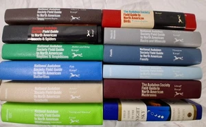 NATIONAL AUDUBON SOCIETY FIELD GUIDE Lot of 12 Books-Weather-Birds-trees - Imagen 1 de 2