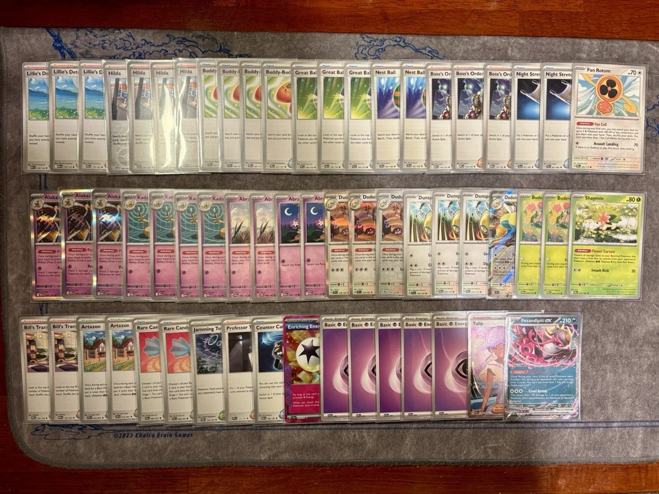 Pokemon TCG Alakazam Deck Tournament Ready!  Secret Box Fezandipiti EX - Image 1 of 1