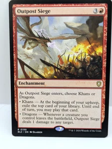 Bloomburrow - Outpost Siege - Enchantment - Rare - Red - Regular - BLC 199 - - Picture 1 of 2