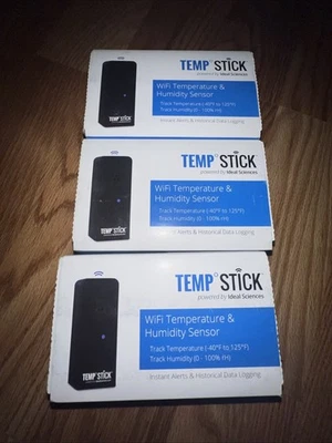 Sensor de temperatura y humedad WiFi remoto Temp Stick, registrador de datos Foto 1 de 3