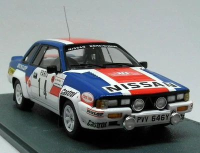 Bizarre 1/43 Scale BZ334 Nissan 240RS Monte Carlo Rally 1984 Resin Model Car - Image 1 of 4