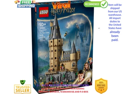 LEGO Harry Potter Castillo de Hogwarts: La Torre Principal - Juego de Construcción - 76454 Sellado Foto 1 de 4