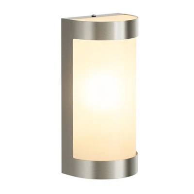 Wandleuchte WARU für außen IP44 edelstahl inkl. E27 LED 471lm extra-warmweiß - Bild 1 von 4