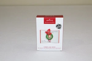 2023 Hallmark Andenken CINDY-LOU WHO The Grinch Weihnachtsschmuck Neu - Bild 1 von 4