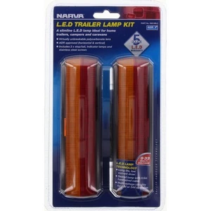 Narva Slimline LED Stop/Tail/Indicator Lamp Kit 93812BL2 - Picture 1 of 2