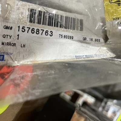 Espejo retrovisor lateral derecho 15768763 LH para GMC Savana Chevy Express Van 2001-2002 Foto 1 de 2