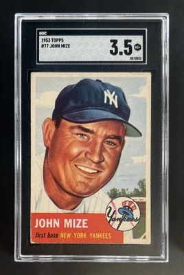 1953 Topps - Johnny Mize #77 Foto 1 de 2