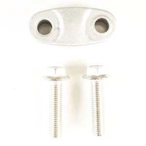 Motorcycle Handlebar Clamp+Bolts Silver for ZS125-48A (HNDBC075) FROM CMPO BNIB - Picture 1 of 1