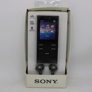 Sony Walkman NWZ-E394 / MP4 / 8gb / Schwarz / Neu / Media Player / vom Händler - Bild 1 von 5