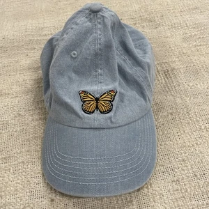 Baseballmütze Mütze San Diego Zoo Schmetterling bestickt blau verstellbar  - Bild 1 von 6
