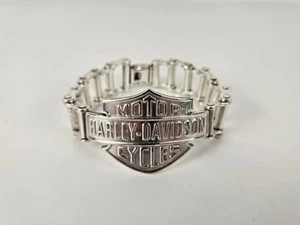 Harley Davidson 8,5" 925 Sterling Silber Motorrad Kette Armband (94g) - Bild 1 von 9