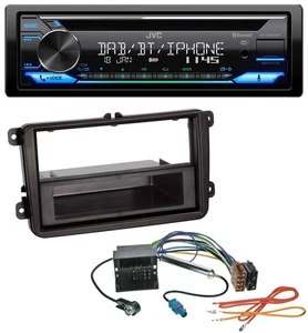 JVC Bluetooth MP3 USB DAB CD Autoradio für VW Passat 05-10 Polo 09-14 Scirocco a - Bild 1 von 8