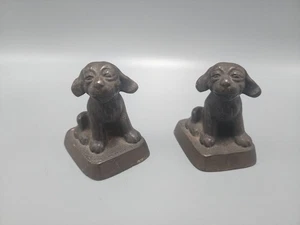 Small Brass or Bronze Dog Weights - Picture 1 of 6