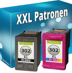 Cartouches d'imprimante compatibles HP 302 XL pour DeskJet 1110 2130 OfficeJet 3830 4650 - Photo 1/15