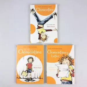 Clementine Lot Of 3 Children’s Chapter Books Sara Pennypacker - Imagen 1 de 12