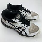Asics Upcourt Volleyball Shoes Youth Size 4 White Black 1074a005
