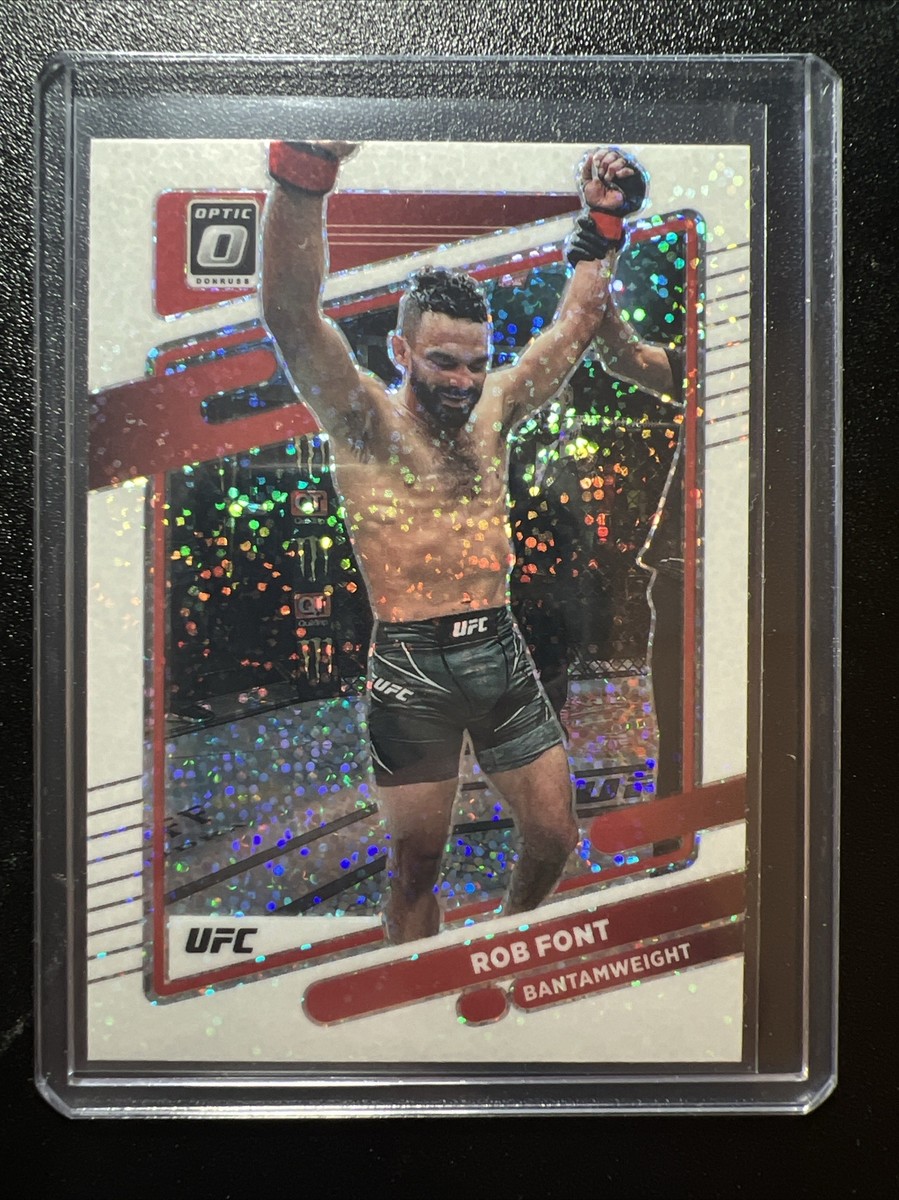 UFC　Optic　ラウル・ロサス　サインカード 2022 Panini Donruss Optic UFC Voices of the Octagon HOLO