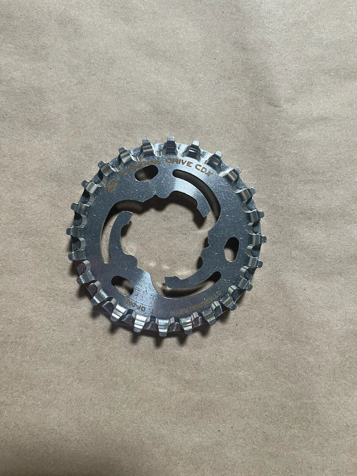 Gates Carbon Drive CDX 24T Rear Sprocket 3-Lobe SureFit Nexus Alfine
