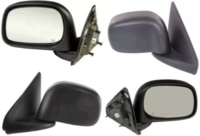 Conjunto de 2 espelhos retrovisores de porta com visão lateral motorizada L/R para Dodge RAM 1500 2500 3500 4000 Heat - Imagem 1 de 4