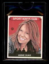 2008 Sportkings Mini #107 Annie Duke Poker Star Sealed